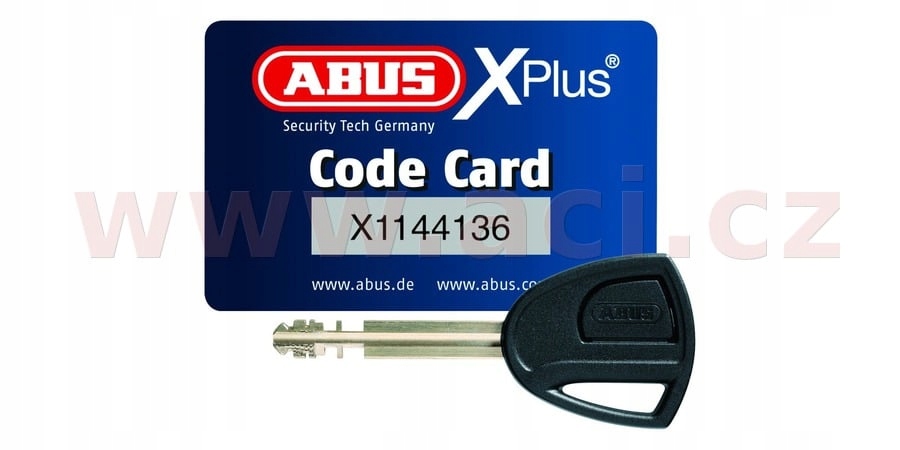 zámok na kotúčovú brzdu Granit Sledg Grip (hrúbka strmeňa 13 mm), Abus