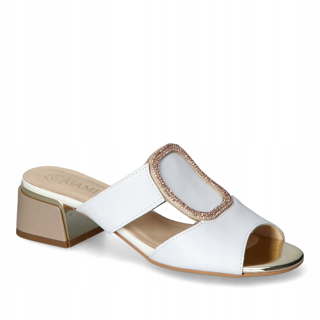 Nazouváky Gamis 7561 Bílé lico+zlato 37