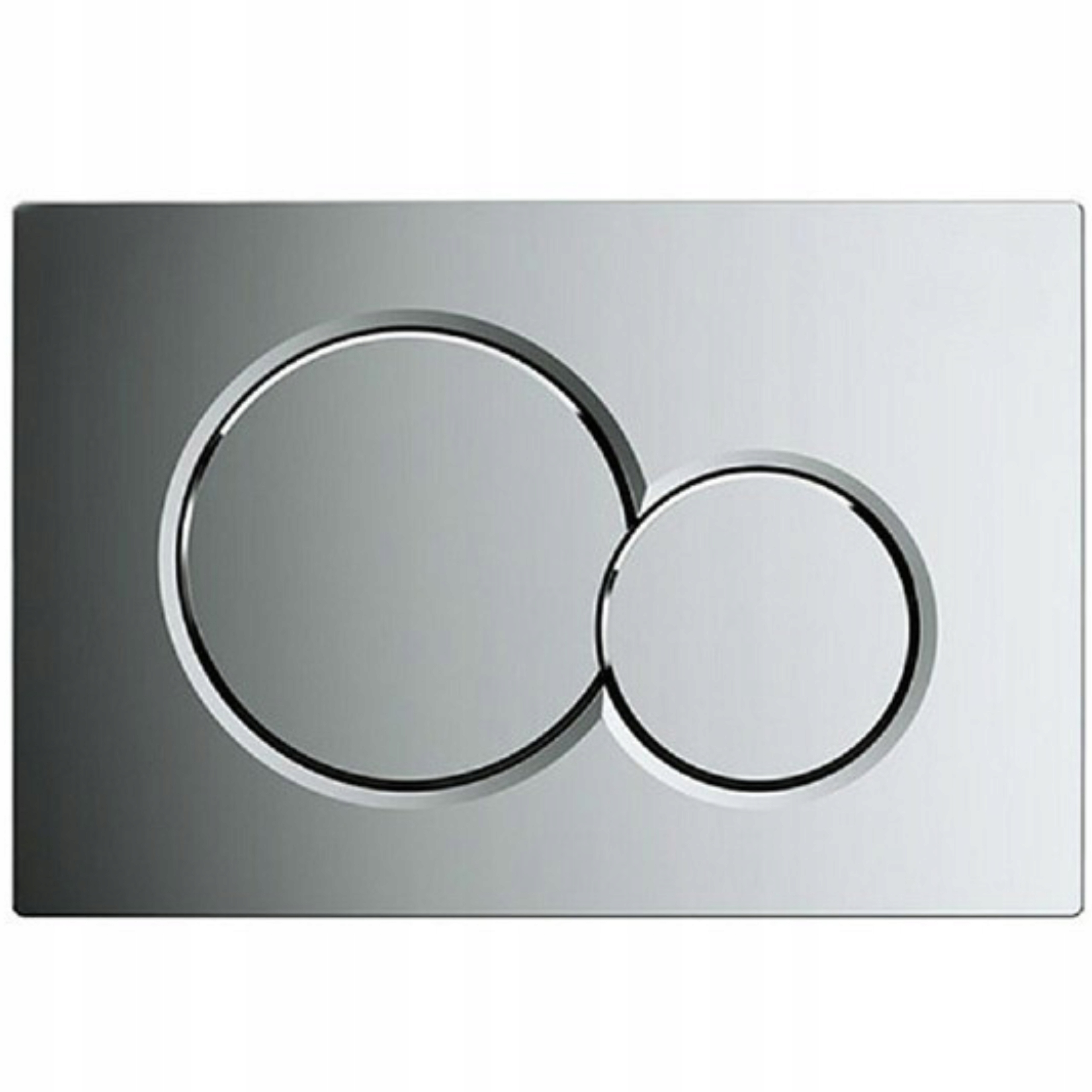 Aquauno Splachovacie Tlačidlo Pre Wc Geberit Sigma Chróm Okrúhle Tlačidlá