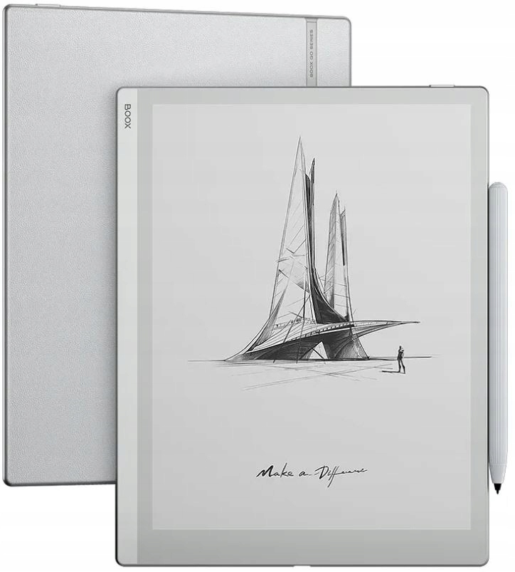 Czytnik Ebook Tablet Onyx Boox Go 10.3 E-Ink Carta 1200 64GB Szary Rysik