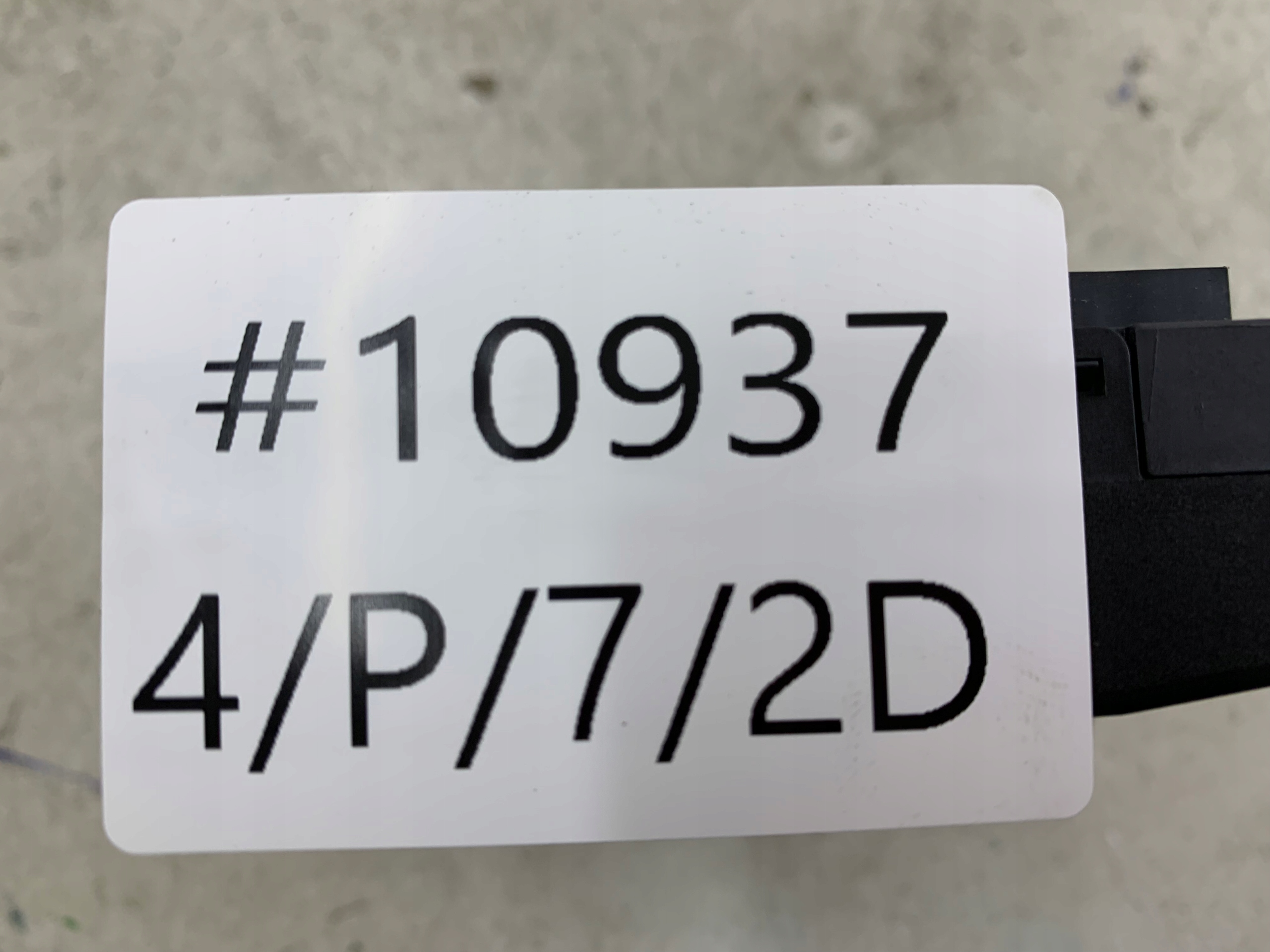 AUDI A6 C6 control unit module door left rear part 4F0959795F