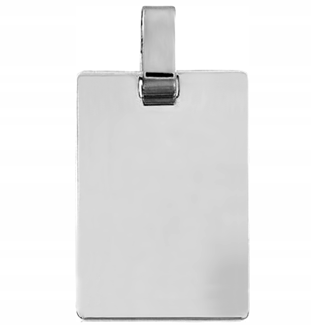 Zlatý Vojenská Známka Z Bílého Zlata Pr. 585 Gravírování Bonus!