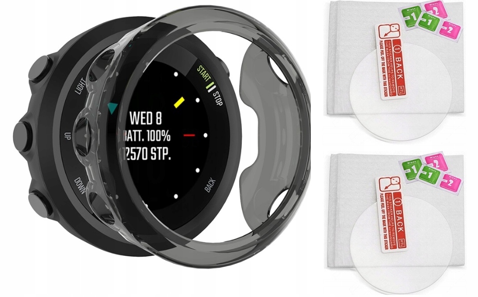 

2 X Szkło 9H+ Etui do Garmin Forerunner 45