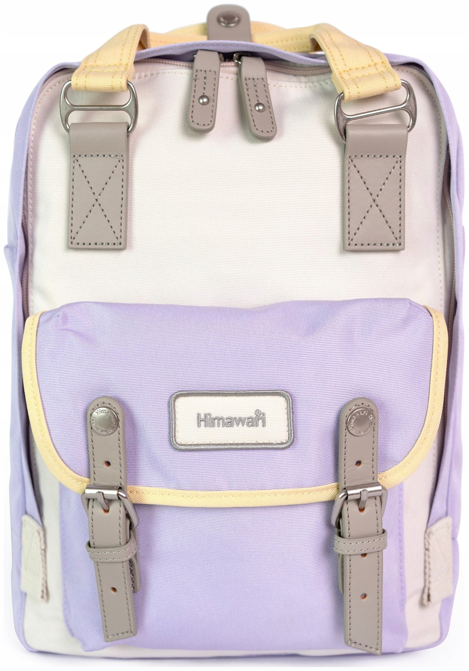 Batoh na notebook Himawari Mist S do práce do školy, lehký, levandulový