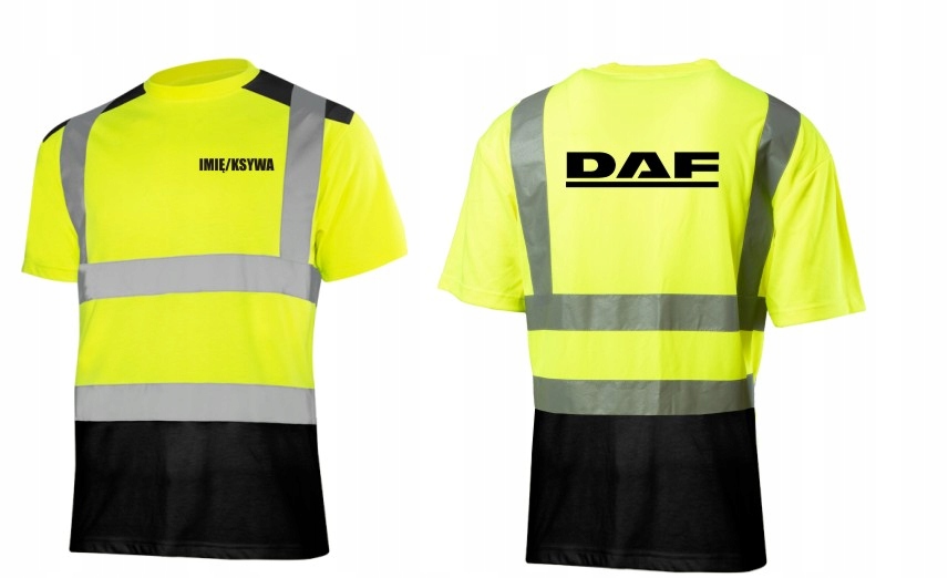 KOSZULKA Z NADRUKIEM ODBLASKOWA DLA KIEROWCÓW TIR