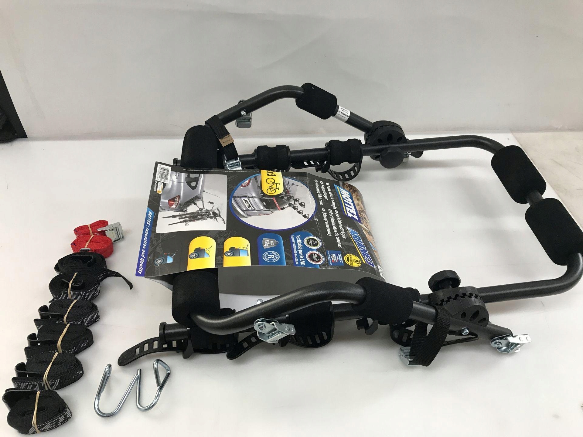 UCHWYT ROWEROWY NA TYLNĄ KLAPĘ NA 3 ROWERY MOTTEZ A025PMON CZARNY Producent Mottez