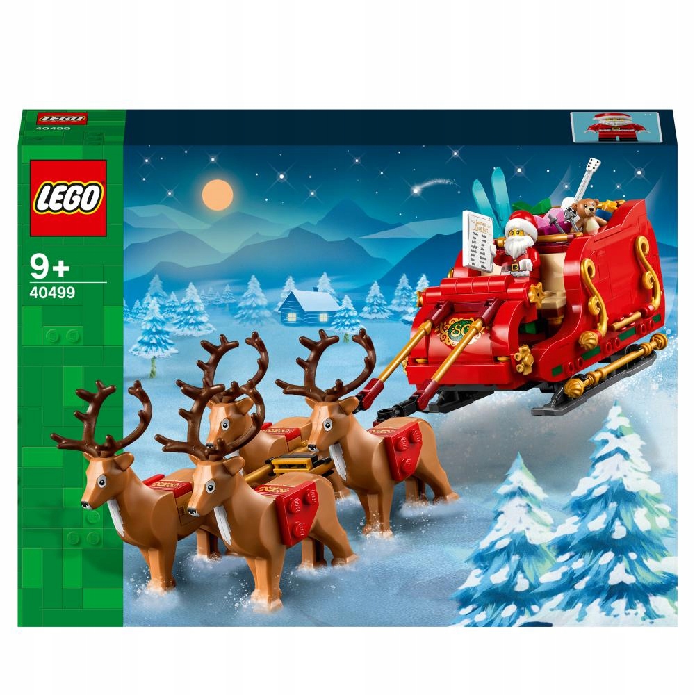 Lego Ideas Sáně svatého Mikuláše 40499