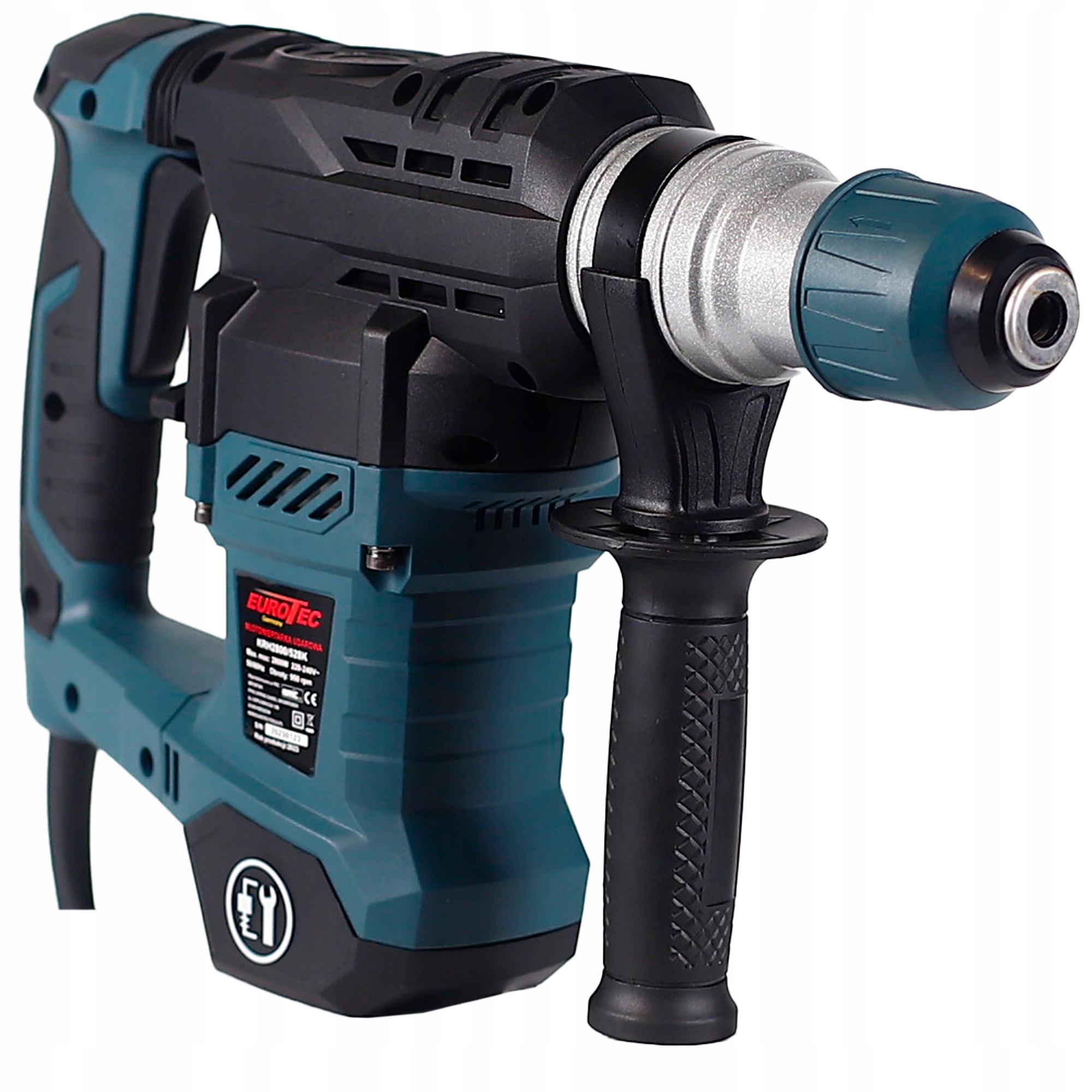 MŁOTOWIERTARKA MŁOT UDAROWY WIERTARKA SDS+ UDAR DŁUTA WIERTŁA +WALIZKA SMAR Typ uchwytu SDS Plus