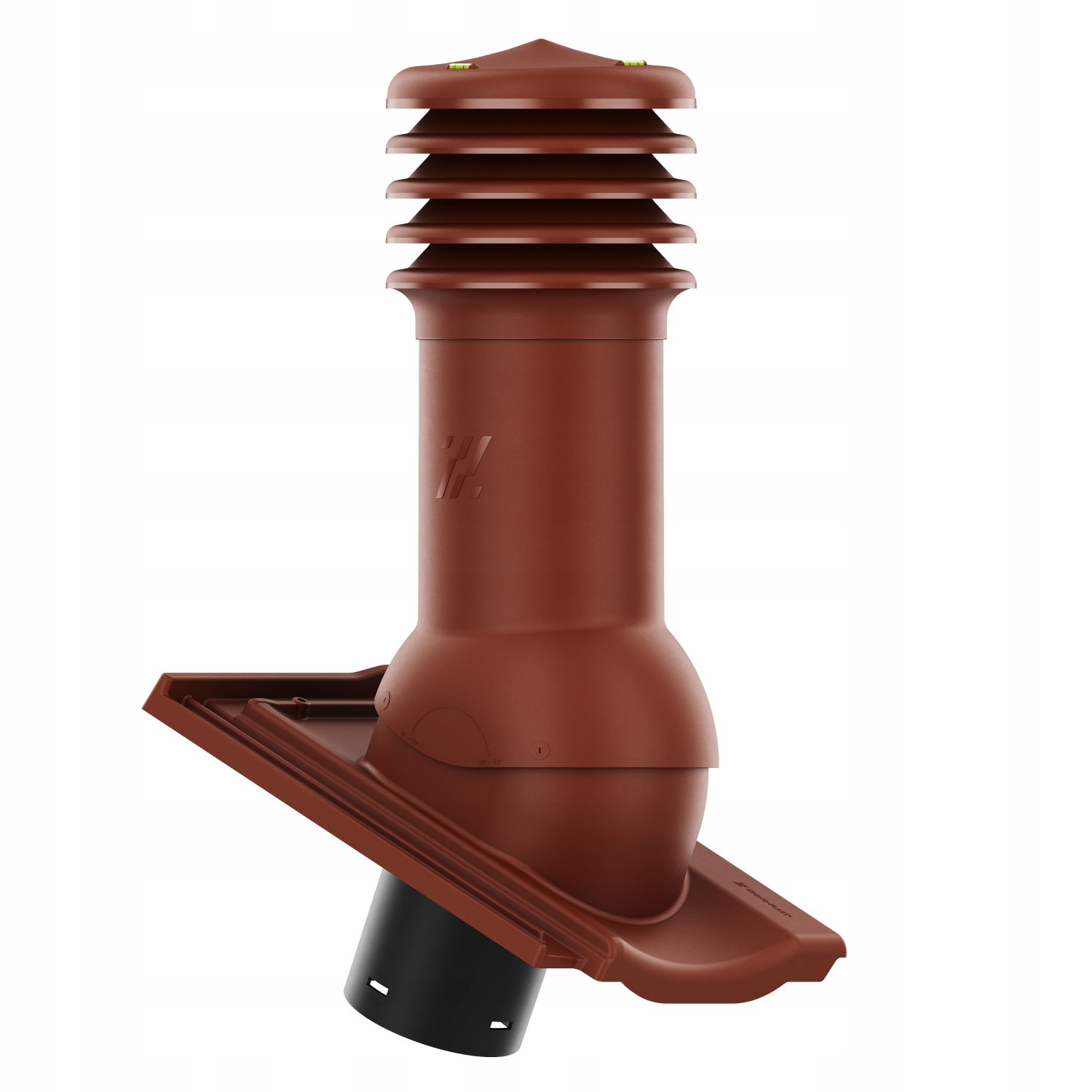 Větrací komín fi125 HiVent Tondach Stodo Contiton 12 Měď