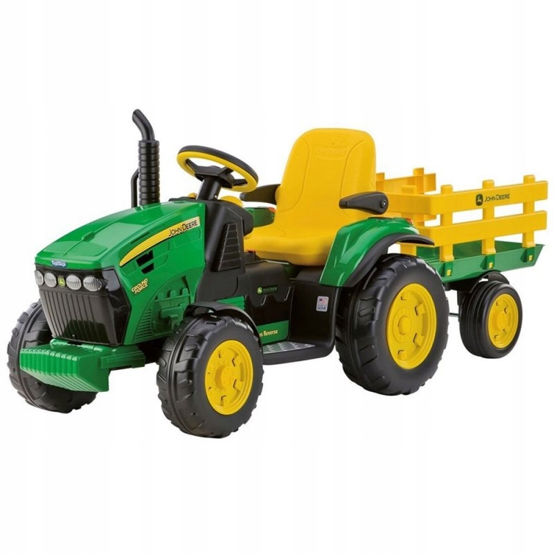 PEG PEREGO JOHN DEERE GROUND FORCE traktor 12V + Marka John Deere
