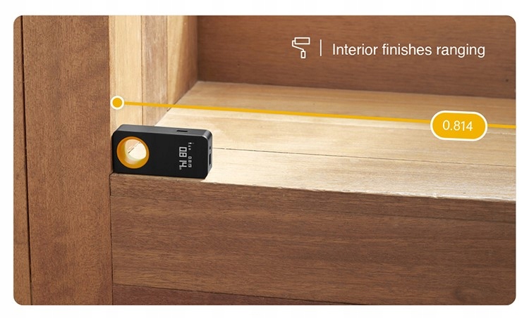 Inteligentne mierniki laserowe Inteligentny Dalmierz Laserowy I Dalmierz Klasa lasera klasa 2