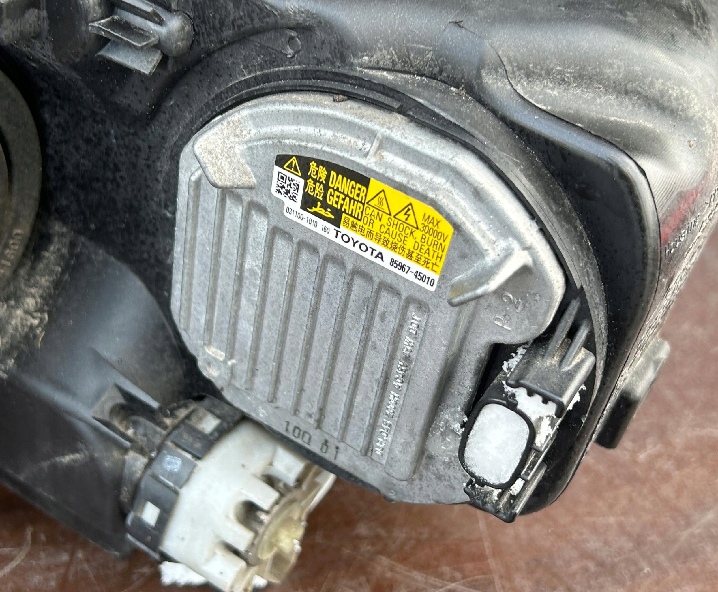 light right left front XENON TOYOTA RAV4 IV 13-15 complete