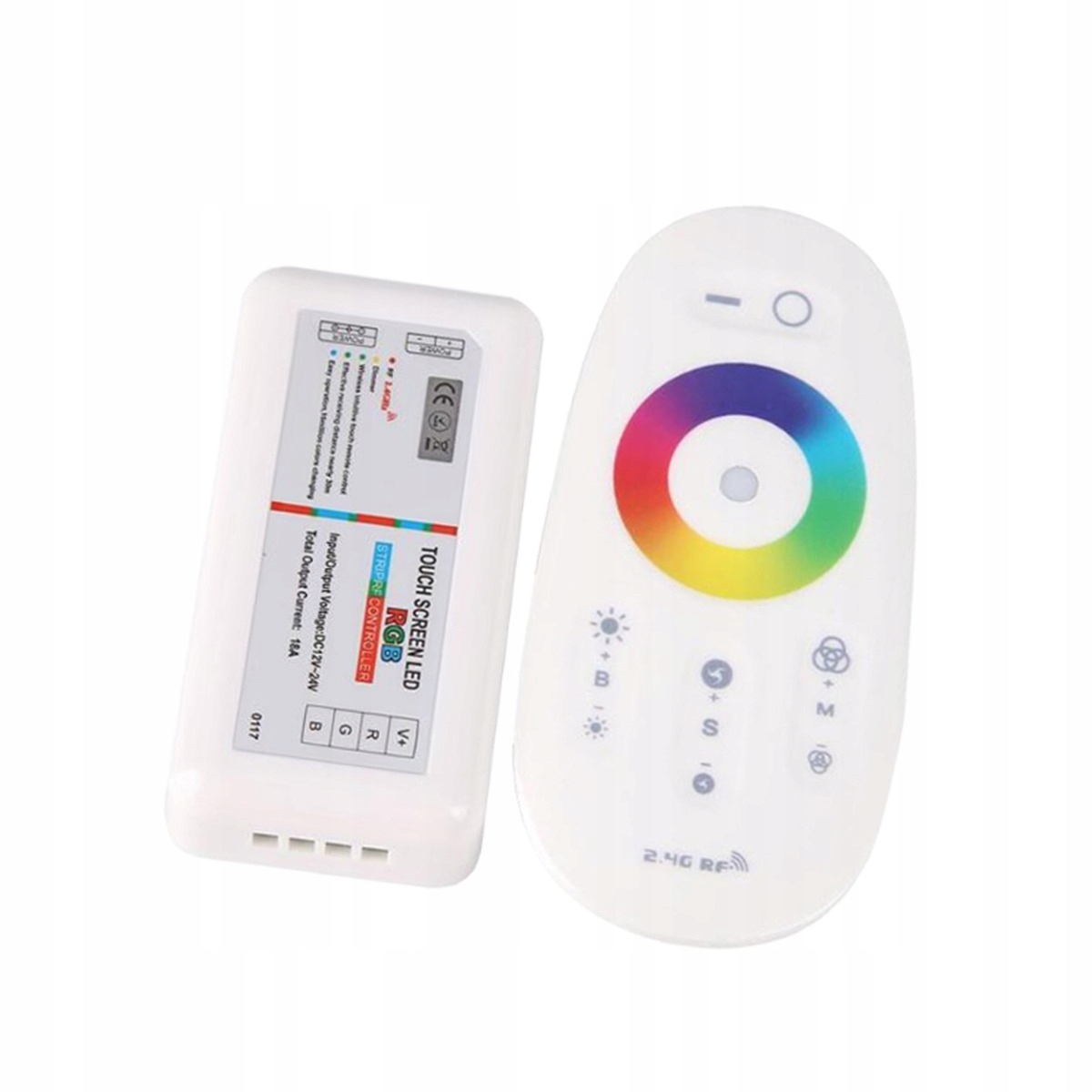Sterownik LED RGB ODBIORNIK 216W + Pilot RF 2,4GHz Typ pilot