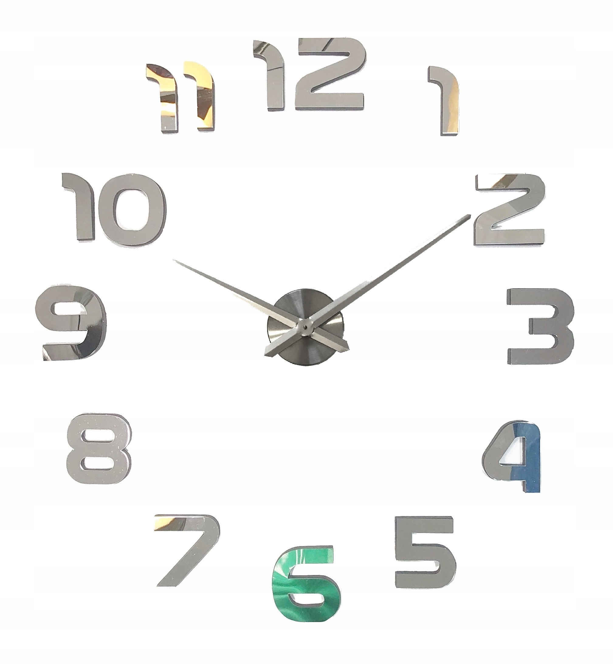 

Zegar Ścienny Naklejany Na Ścianę 50-80 CM Diy