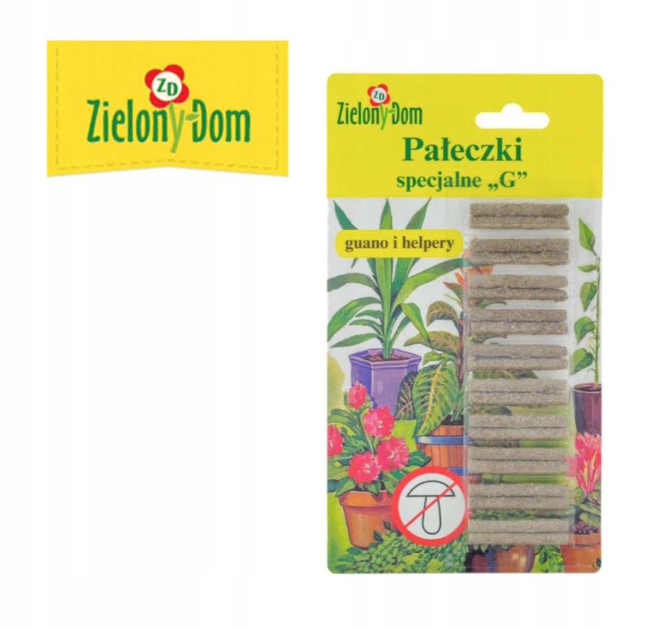 Pałeczki specjalne GRZYBOBÓJCZE G rośliny domowych