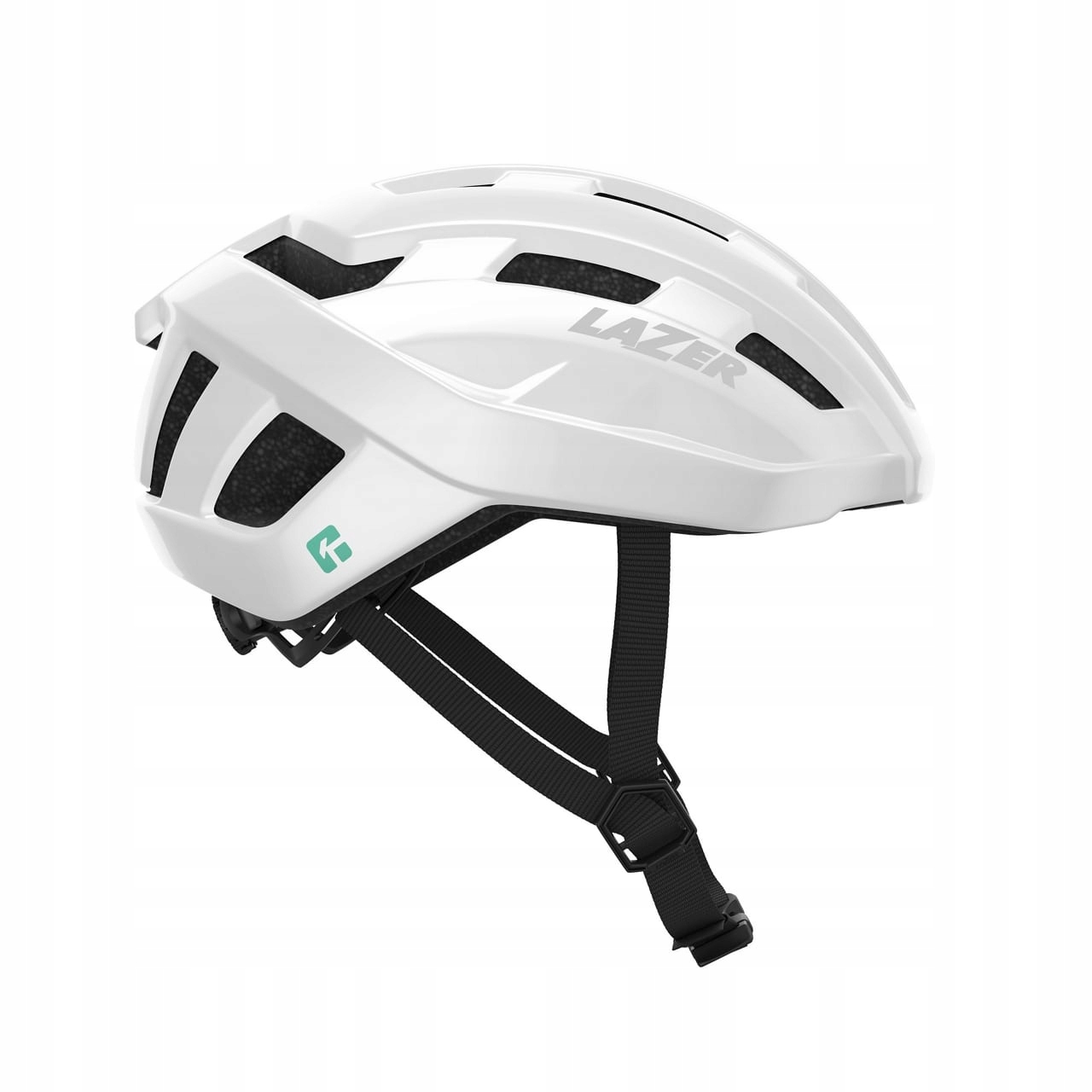 Kask rowerowy Lazer Tempo KinetiCore Biały 54/61