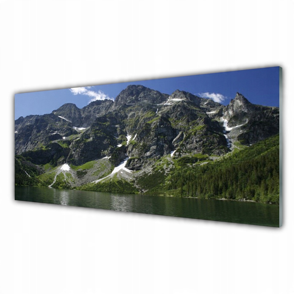 

Obraz na ścianę 125x50 Góry Jezioro Las Krajobraz