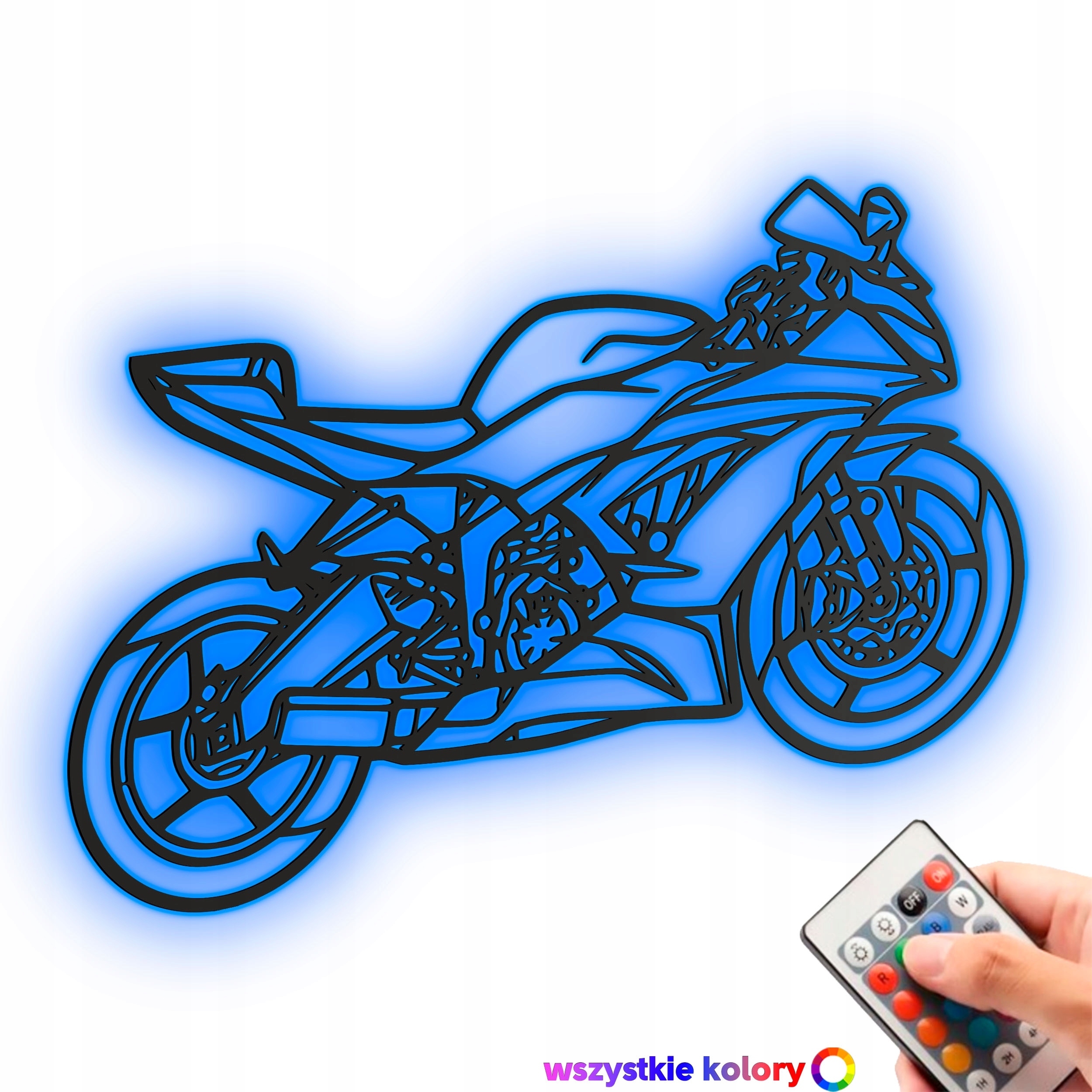 Drevený 3D obraz Ninja XR6 v štýle Line Darčeková nočná lampa Led XL