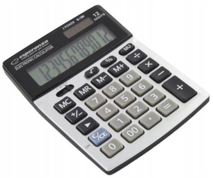 ESPERANZA NEWTON KALKULATOR PROSTY BIUROWY Stan opakowania oryginalne