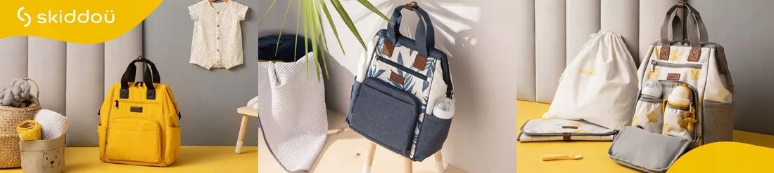 PLECAK torba do wózka organizer SKiddou Astrid Nomadic Dream Marka Skiddoü