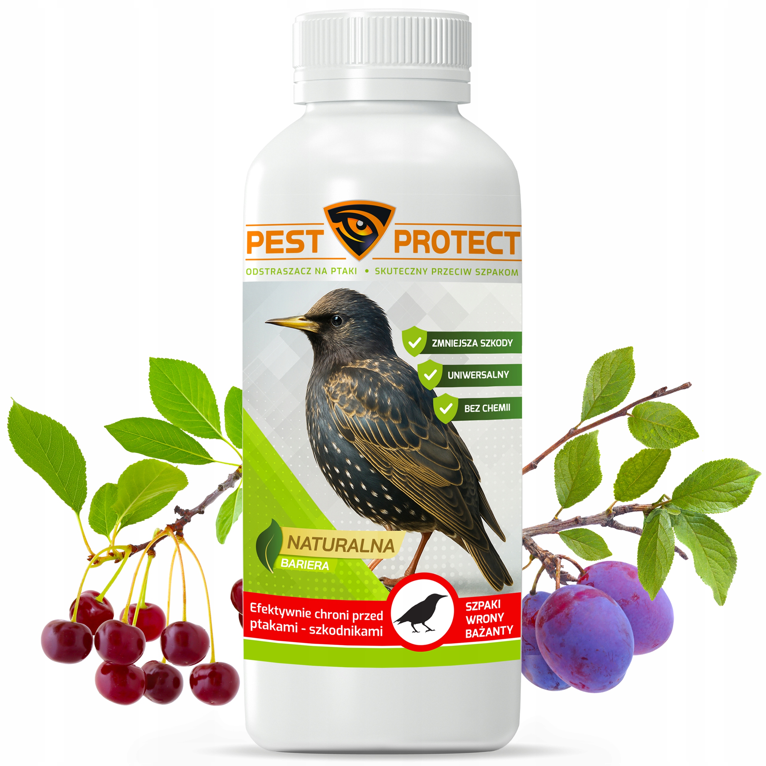 Naturalny Odstraszacz Na Szpaki Szpaków Ptaki W Płynie Pest Protect