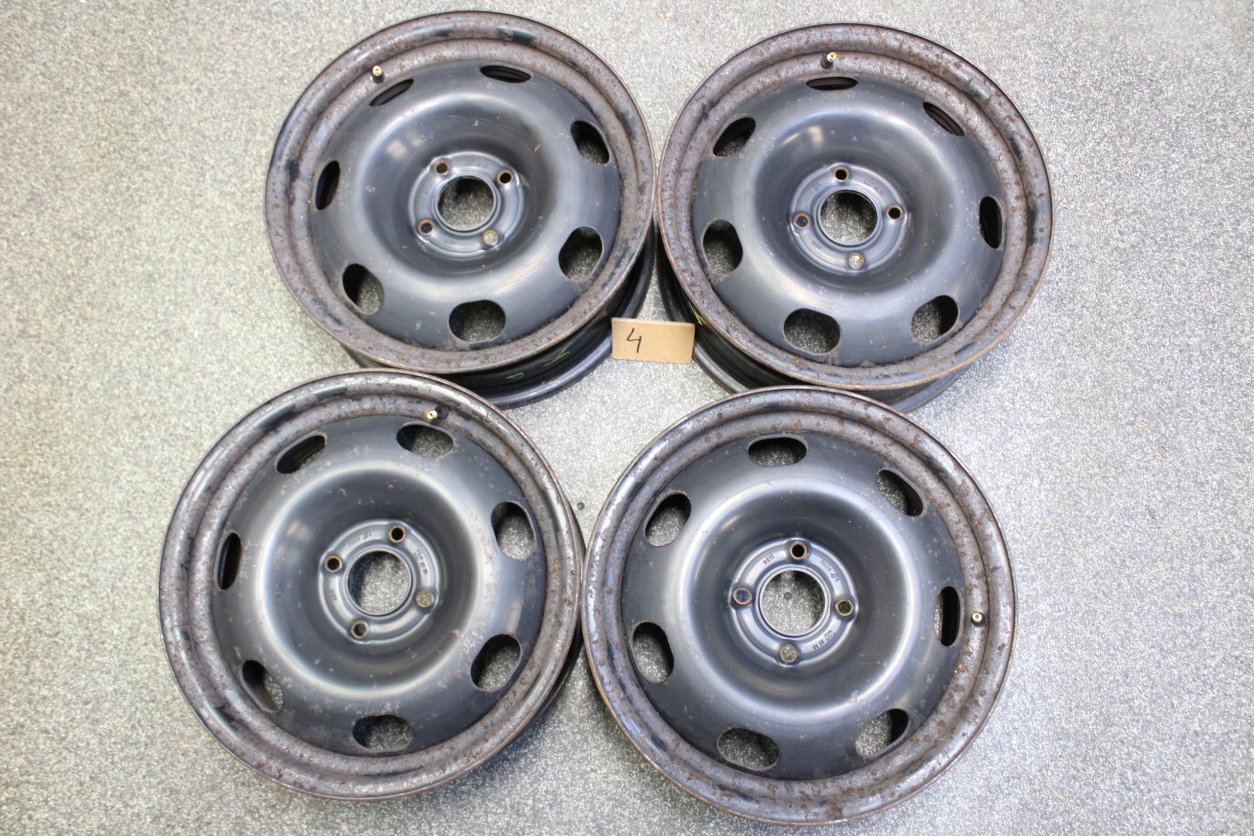 CITROEN C5 Berlingo Partner сталеві диски 16 4x108