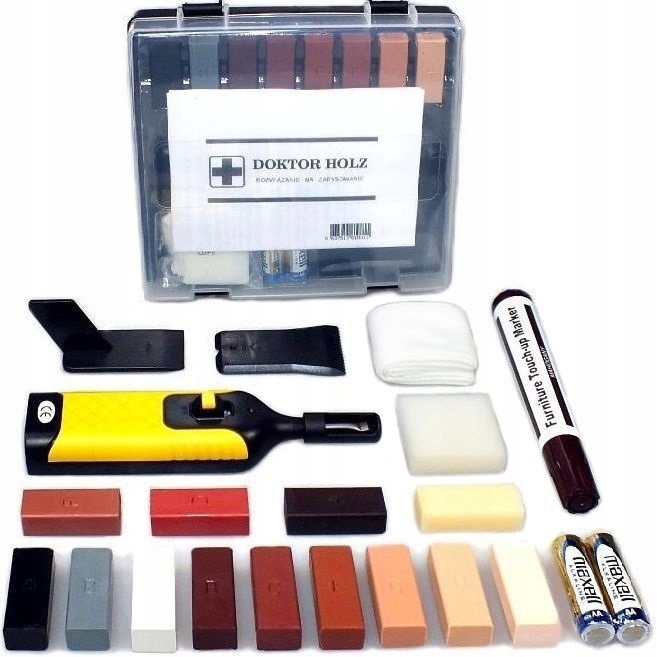 

Zestaw do naprawy paneli mebli drzwi Doktor Holz