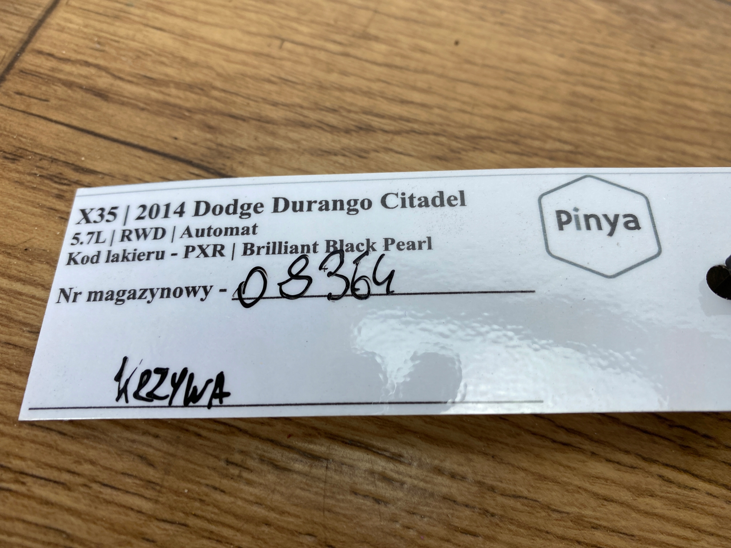 Pneus Support plaque de l’échappement Dodge Durango 5.7L 2014+ USA