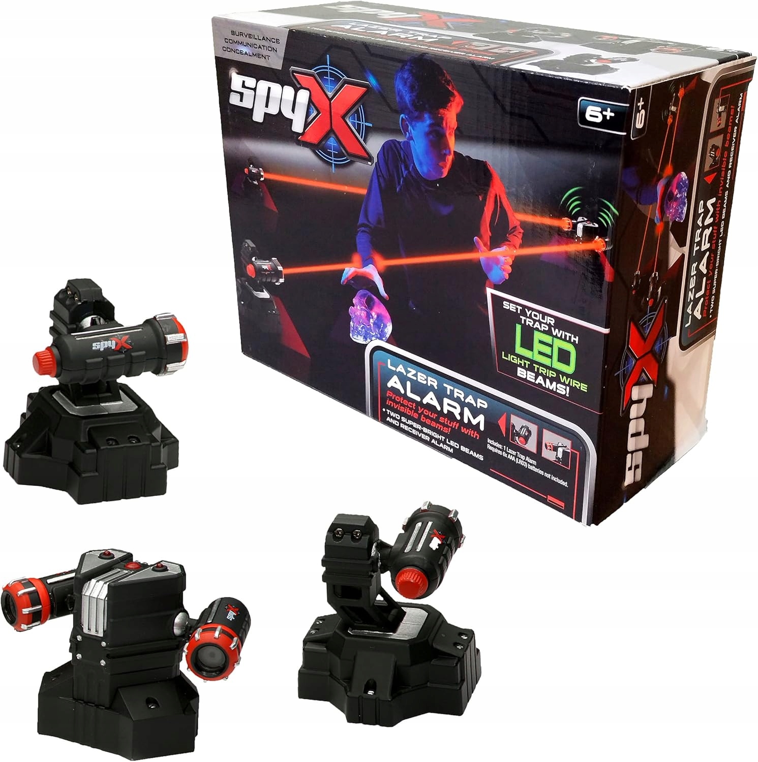 SPYX Lazer Trap Alarm Laserowy Alarm Pułapka Zestaw