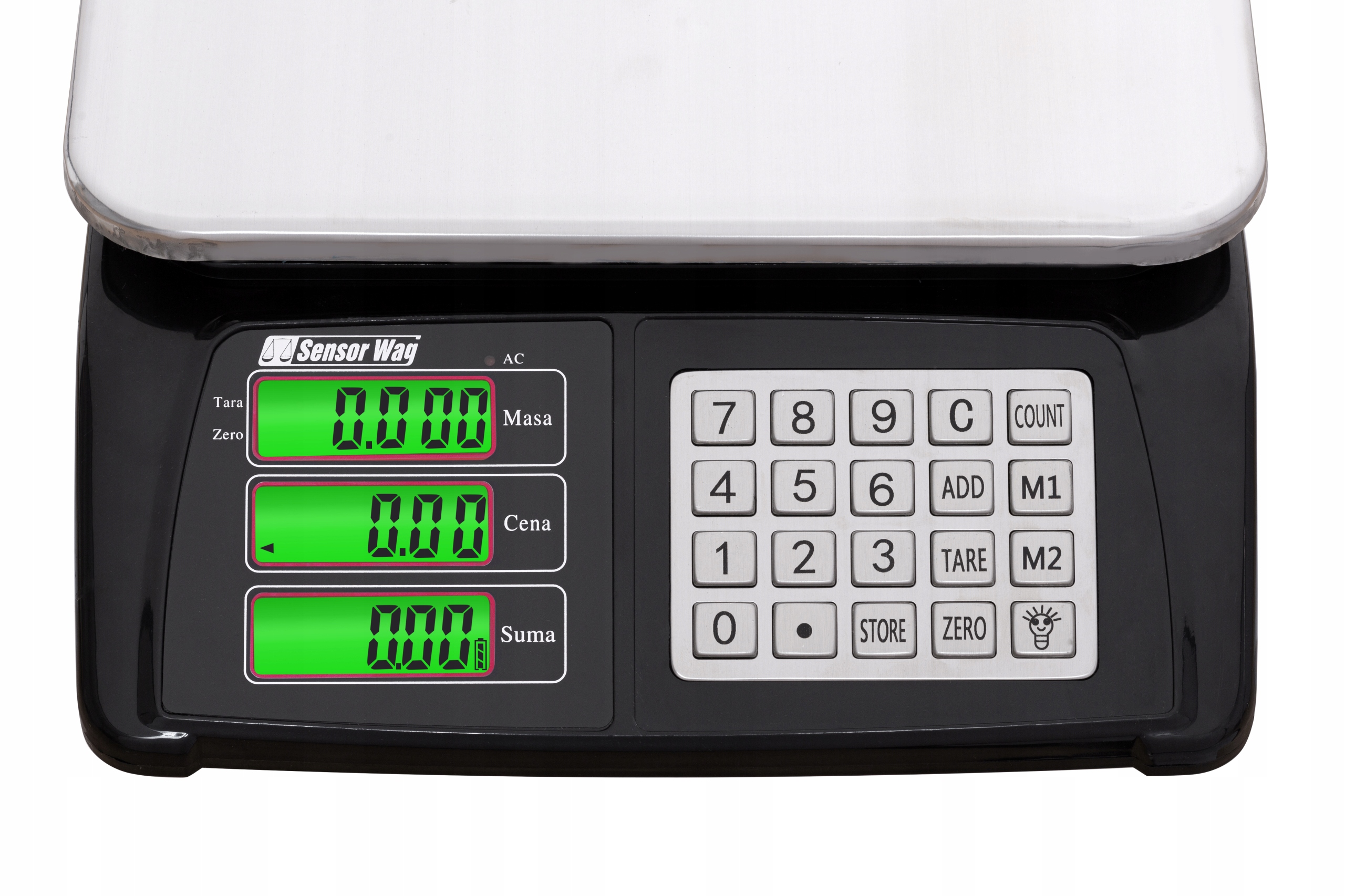 WAGA ELEKTRONICZNA SKLEPOWA LICZĄCA SZTUKI 40kg KALKULACYJNA 5g LCD Model DY828