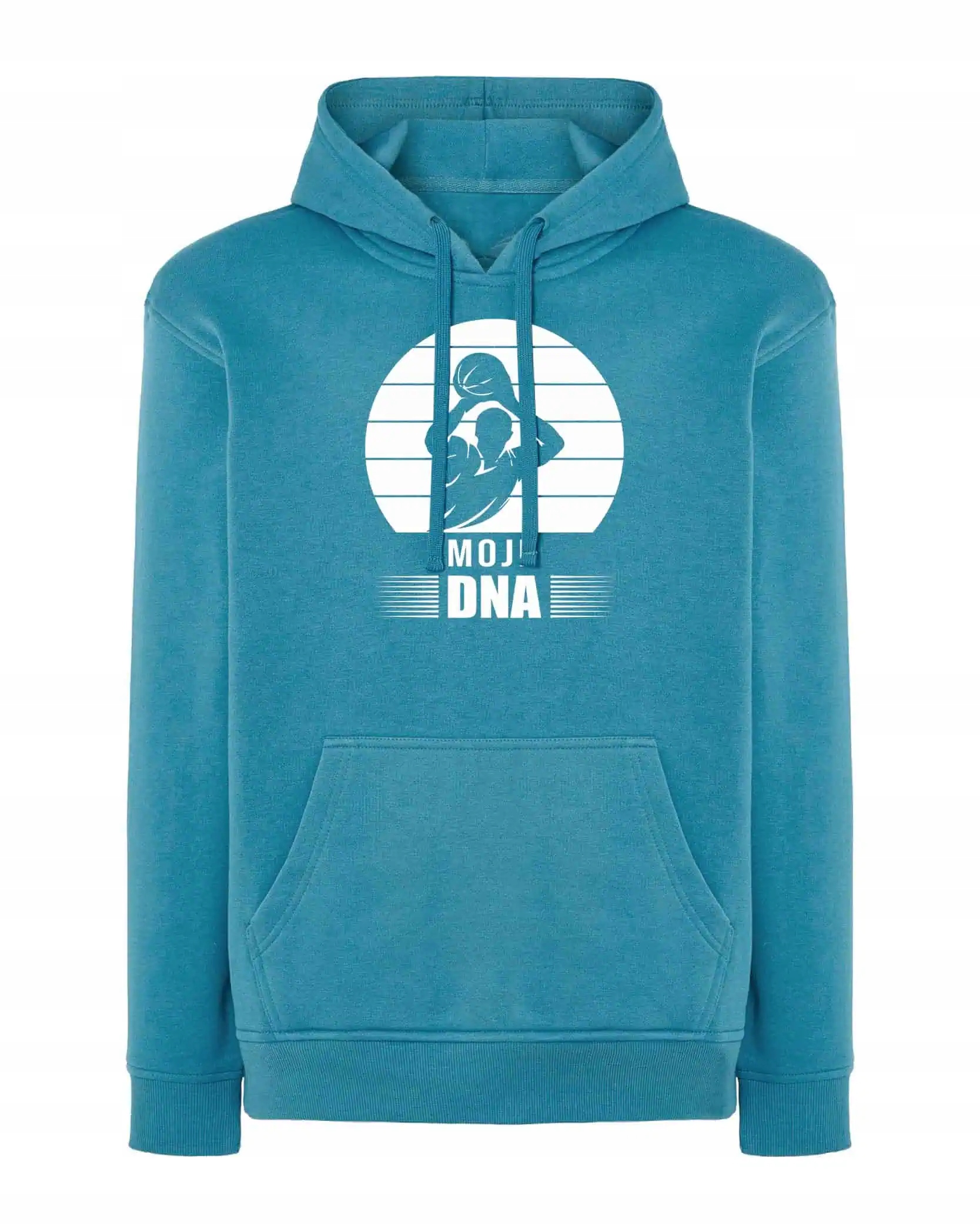 Basketbal Mikina My Dna Basketball na Trénink Hřiště modrá XL