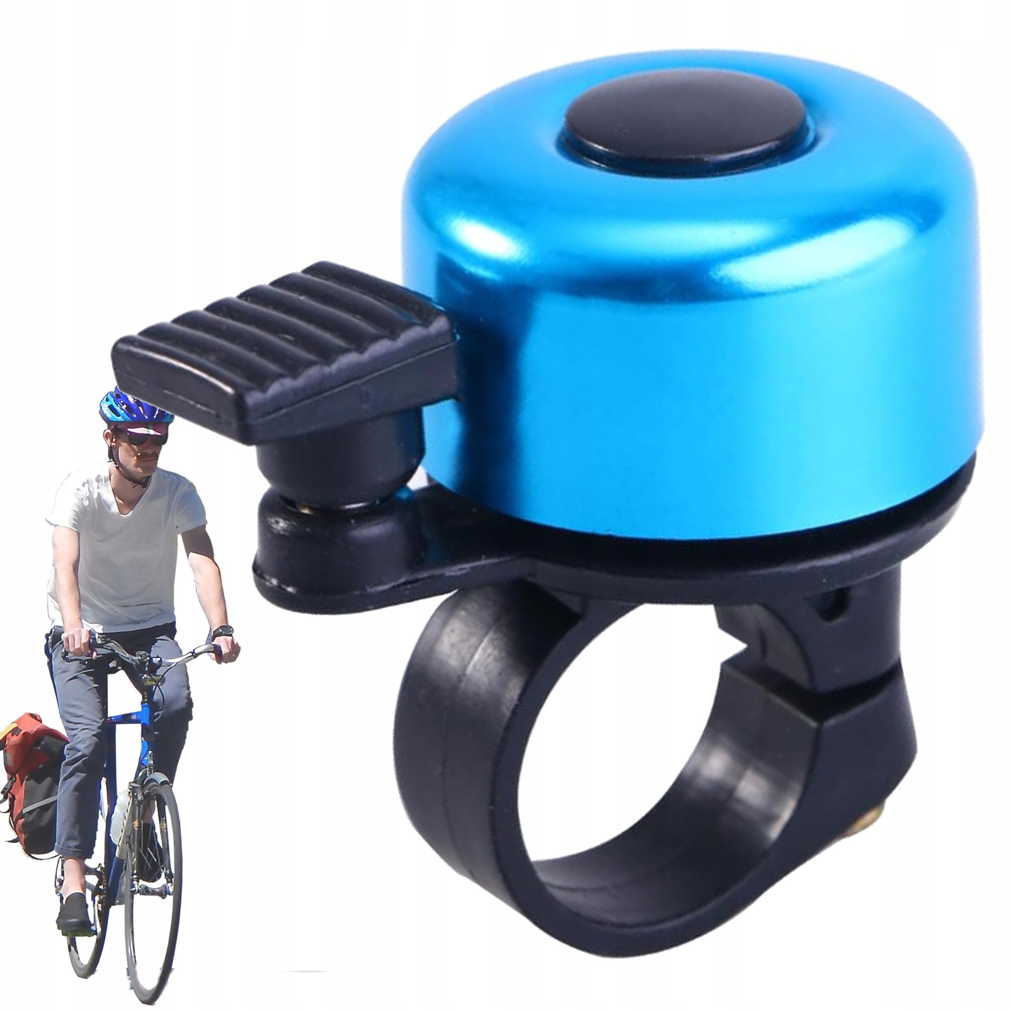 DZWONEK ROWEROWY METALOWY NA ROWER GŁOŚNY