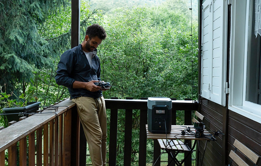 МОБИЛЬНАЯ ЭЛЕКТРОСТАНЦИЯ ECOFLOW DELTA 2 1024WH Тип корпуса башенный