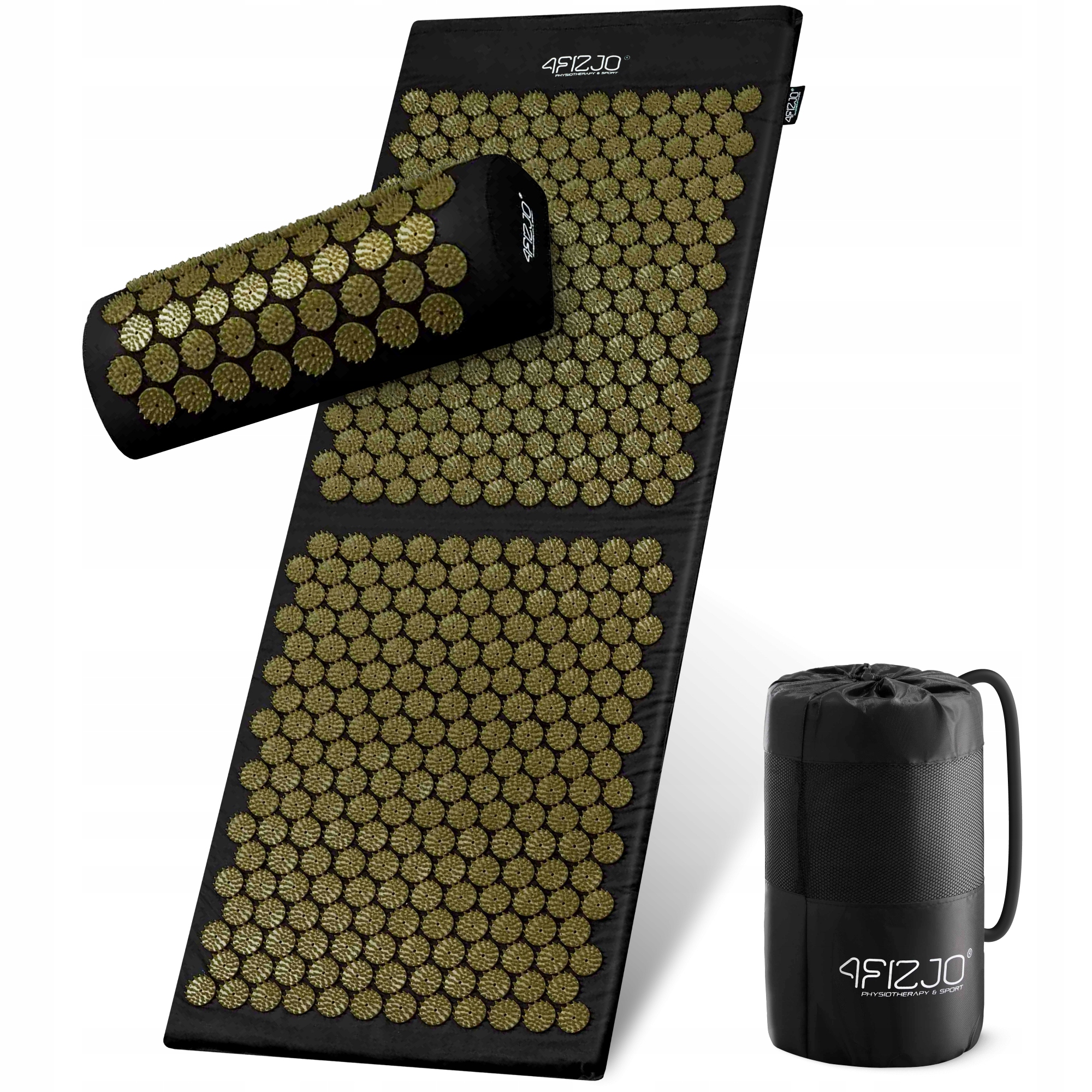 Mata Do Akupresury Zdrowotna Z Kolcami Pobudzająca Krążenie Masaż Poduszka