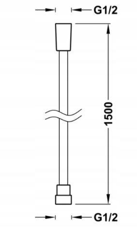 TRES Wąż SATIN 150CM 913460915 Marka Tres