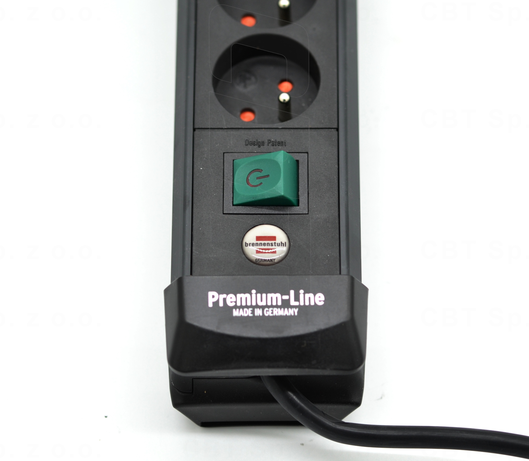 LISTWA ZASILAJĄCA PRZEDŁUŻACZ 6 GNIAZD KABEL 3M PREMIUM LINE WYŁĄCZNIK Kolor czarny