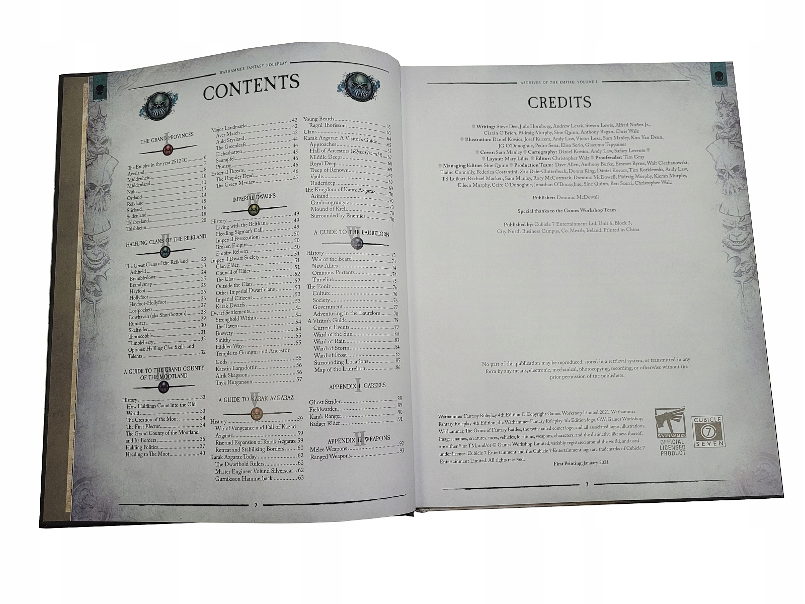 Warhammer WFRP: Archives of the Empire Vol 1 [ENG] Wydawca Cubicle 7