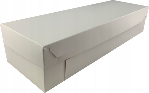 

Karton opakowanie pudełko na ciasto 40x13x7 Biały