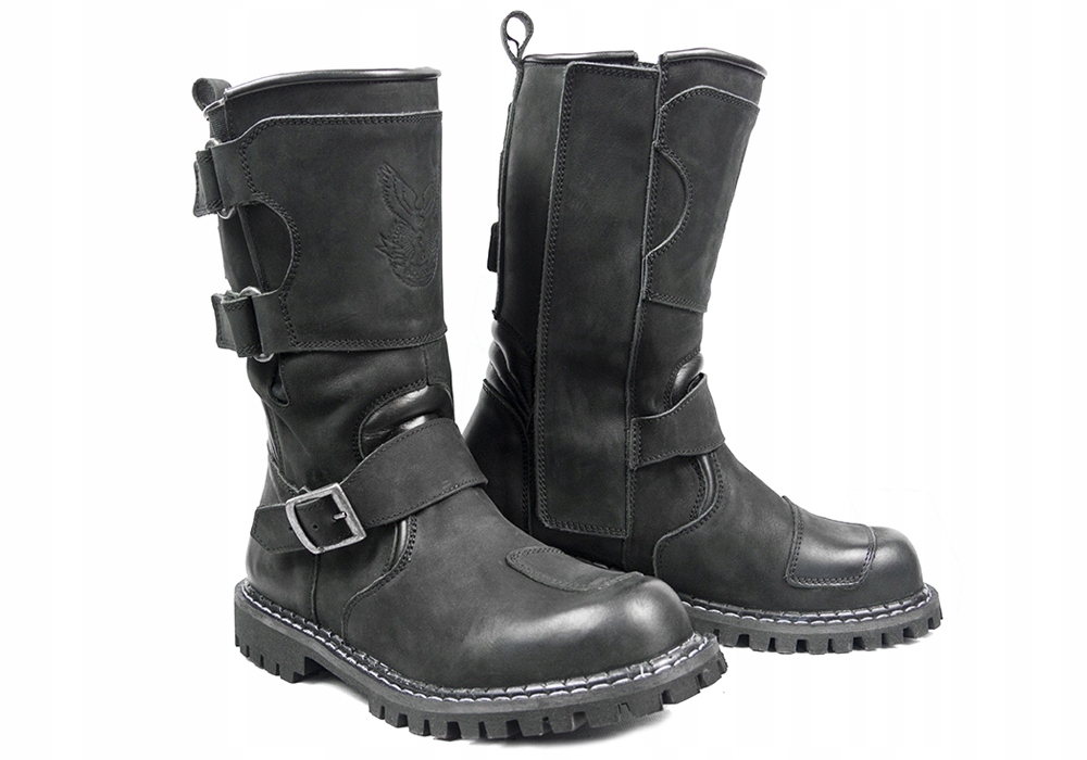 BUTY MOTOCYKLOWE SKÓRZANE CHOPPER CRUISER GLOB 45