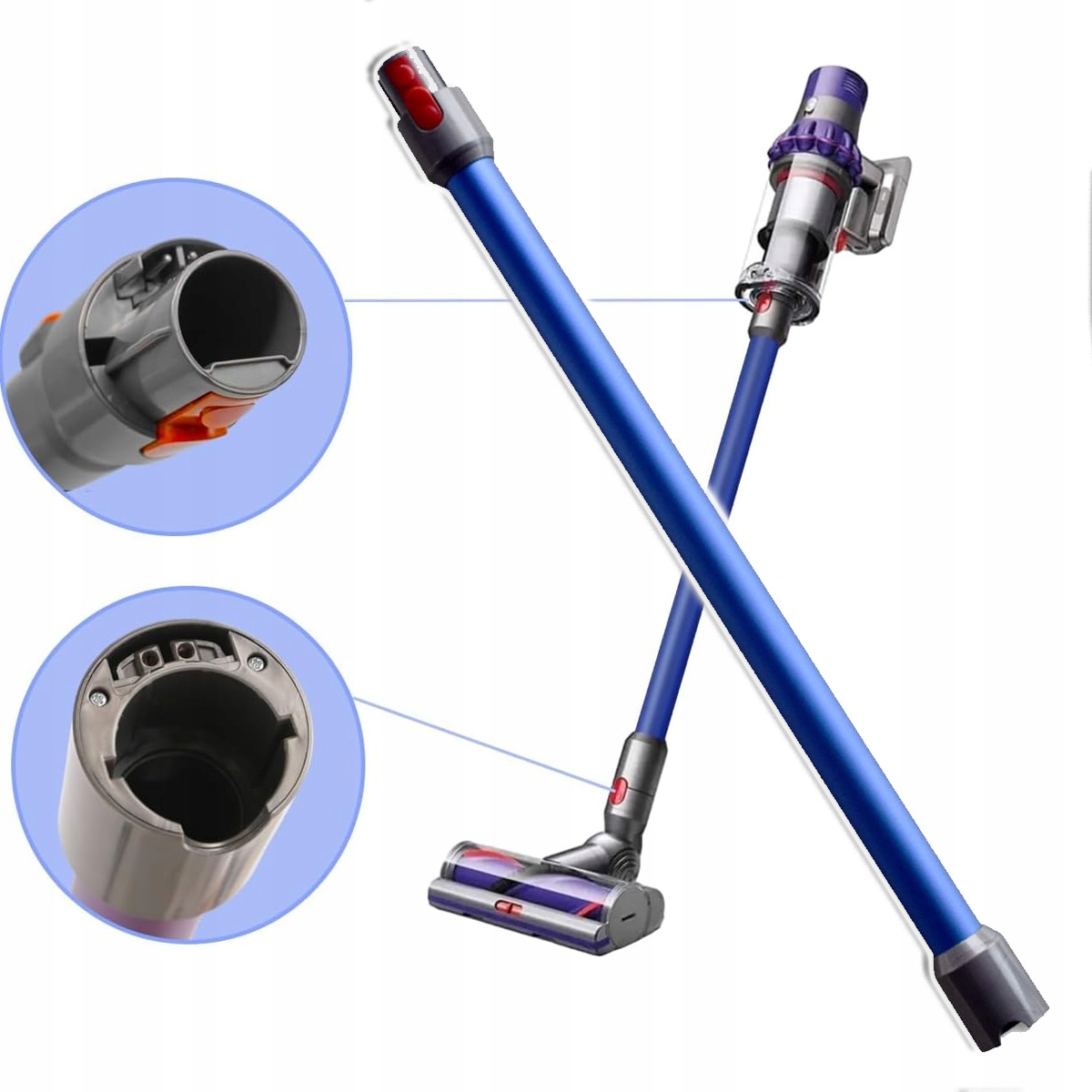 Rura Do Dyson V7 V8 V11 V10 73CM Wzmociony