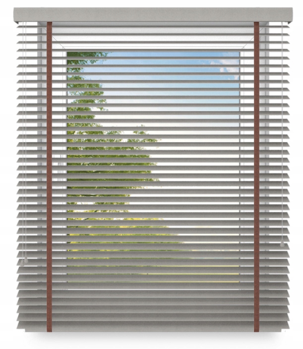 Dřevěná zatahovací žaluzie 120 x 260 cm Na Míru