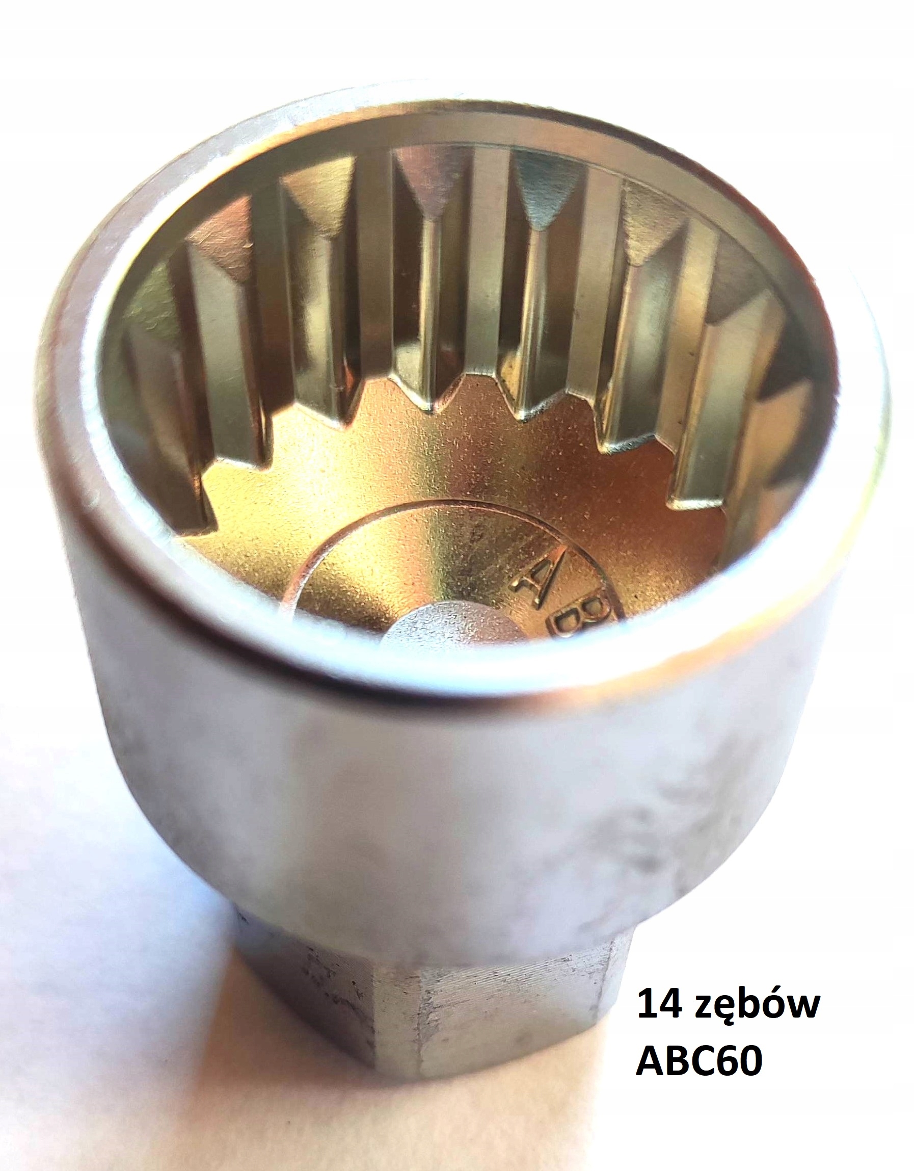 Nástavec, bezpečnostní šroub, zlodějka Vw Touareg 14 zubů ABC60