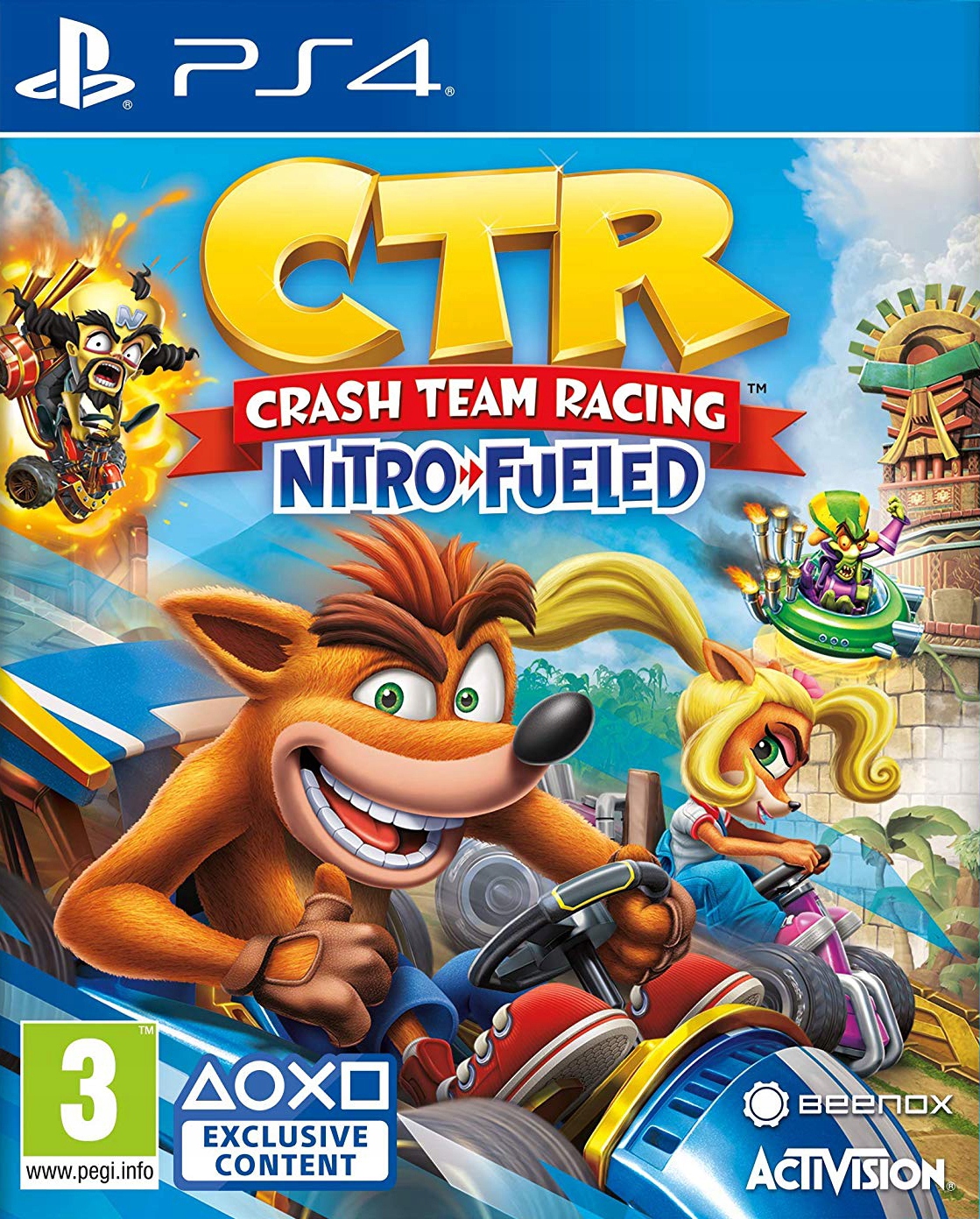 CTR Crash Team Racing Nitro Fueled PS4