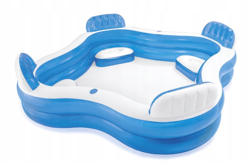 Intex Bazén s opěradly 229 x 229 x 66 cm 56475