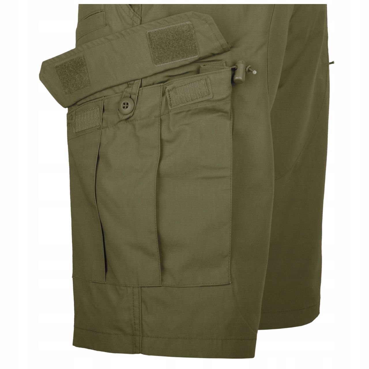 SPODENKI KRÓTKIE MESKIE BÓJOWKI HELIKON CPU SZORTY WOJSKOWE OLIVE GREEN XL Kolor zielony