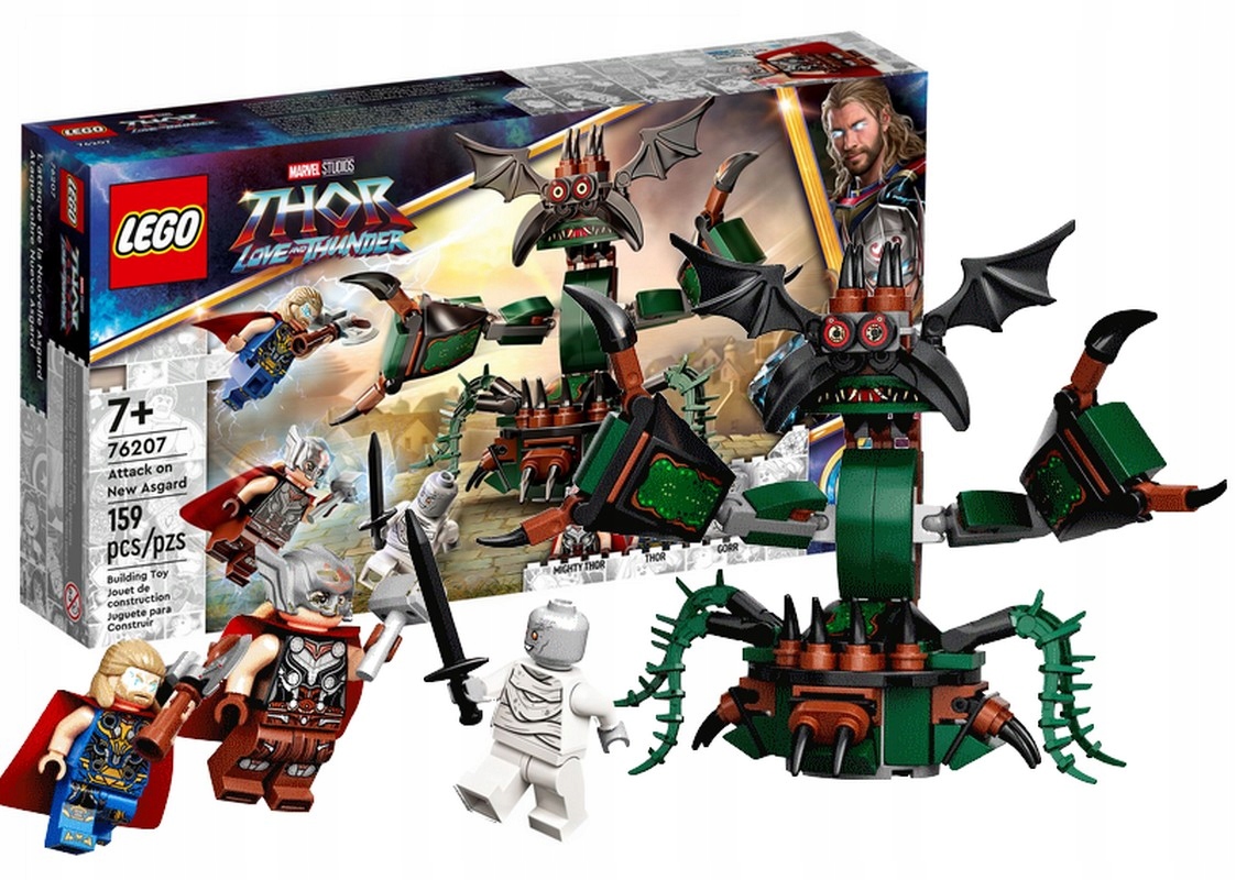 LEGO MARVEL THOR 76207 Atak na Nowy Asgard (5702017154220) • Cena ...