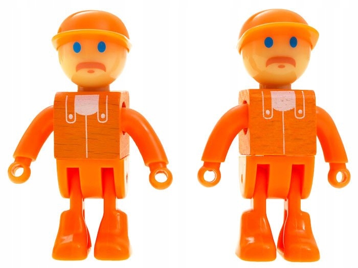 Drewniane auto WYWROTKA pojazdy budowlane ZA1810 Materiał drewno