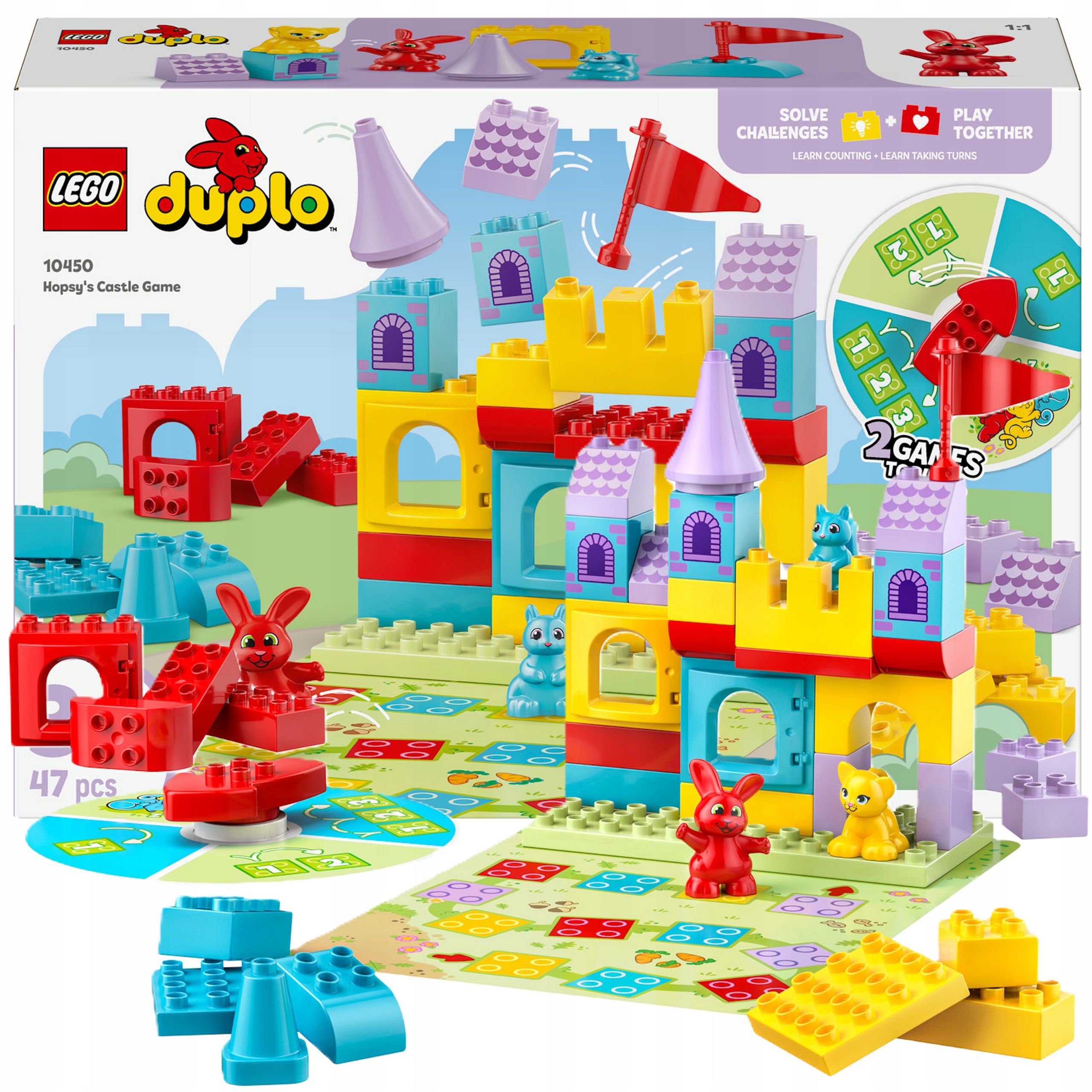 Lego Duplo Gra Zamek Hopsy Zestaw Do Zabawy Na Święta Dla Dziecka