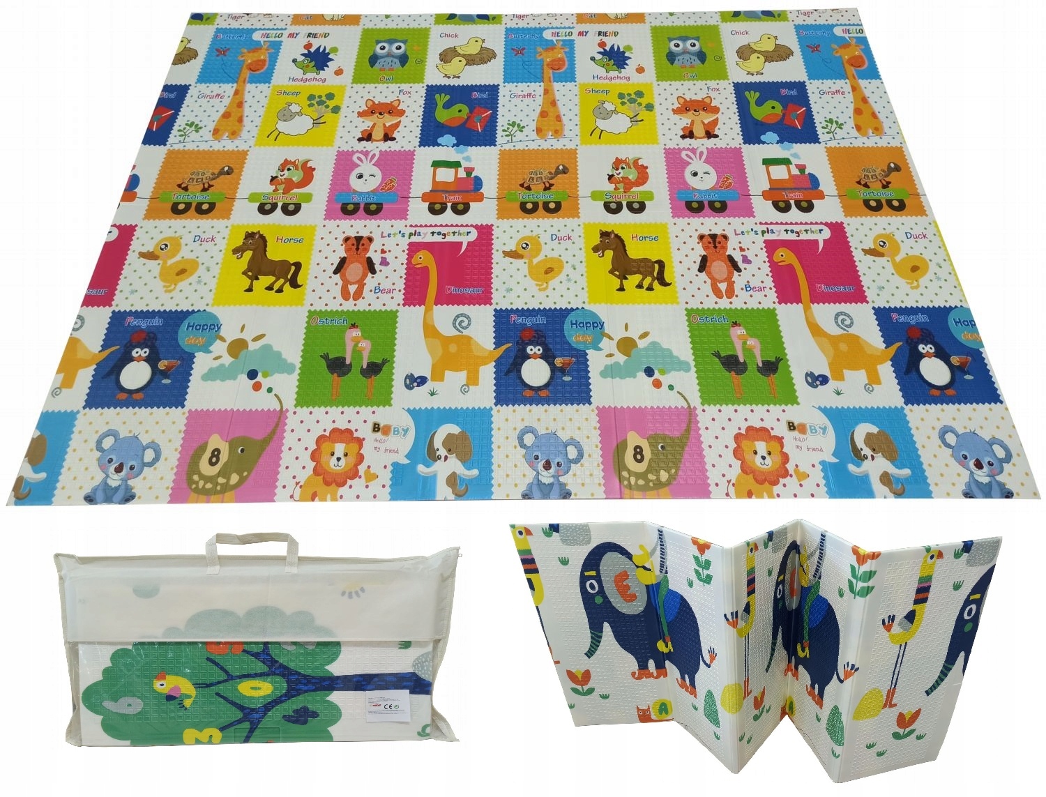

Mata Piankowa Dwustronna Edukacyjna Słonik 150x200