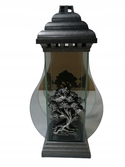 

Znicz lampion zdobiony Karafa